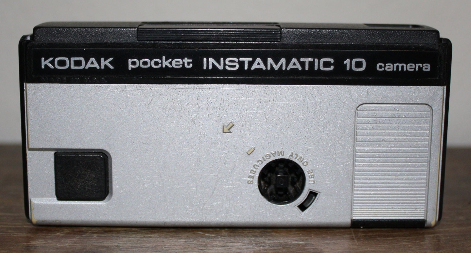 1970s Kodak Pocket Instamatic 10 Camera by RebelJacktars on Etsy