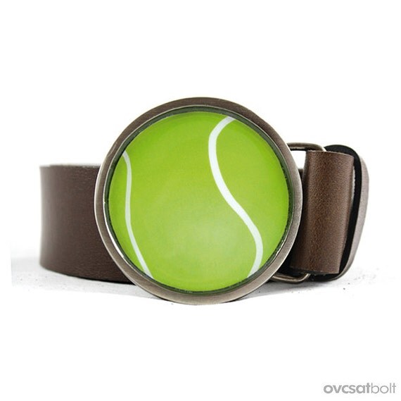 Tennis ball Belt Buckle Sport belt buckle Ball belt buckle