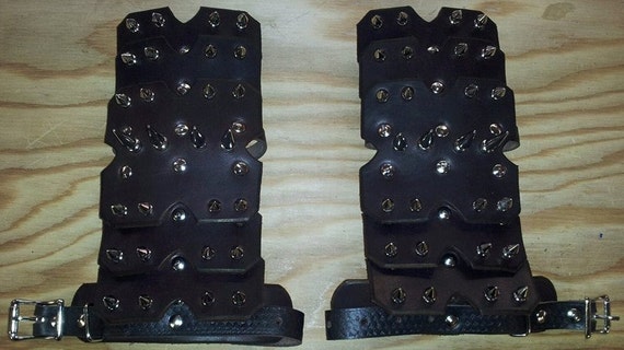 Leather Armor Roman Cestus Spiked Gauntlets