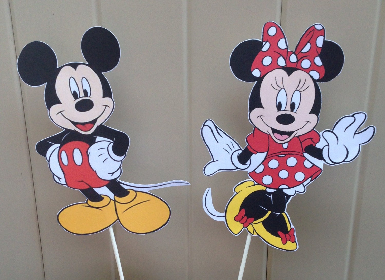 Mickey Mouse Clubhouse diy CENTERPIECE Custom Made Disney