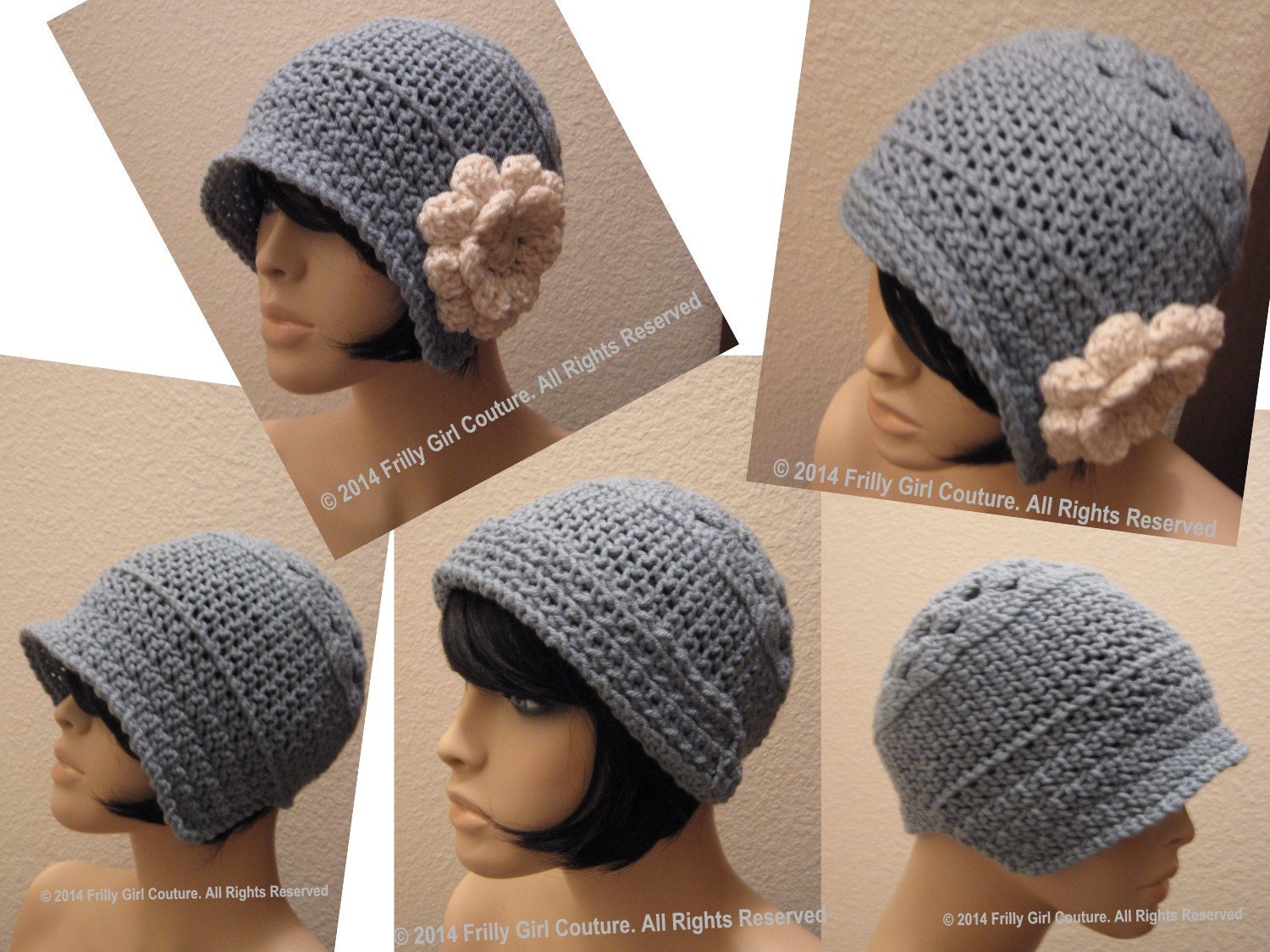 crochet j hook uk Bonnet Pattern Cloche Instant Download Gatsby Pdf Crochet