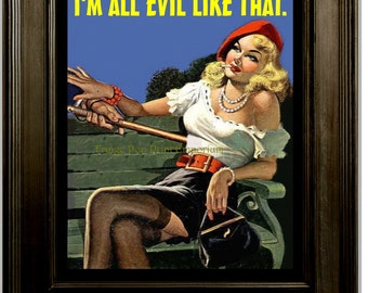 Peep Show Art Print X Pin Up Girl Rockabilly Burlesque