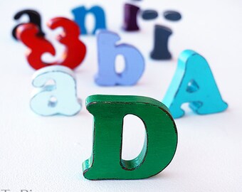 Wooden Letter, Home Decor, Wall Decor, Shelf Decor, Nursery letters