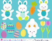 50% OFF - INSTANT DOWNLOAD, easter clipart, little boy easter bunny clip art, for commercial use, personal use Il_170x135