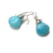Huge Blue Peruvian Opal Teardrop Sterling Silver Earrings ... Pieces of the Sky