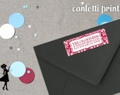 Personalized Printable Address Label - DANDY DAMASK Il_170x135