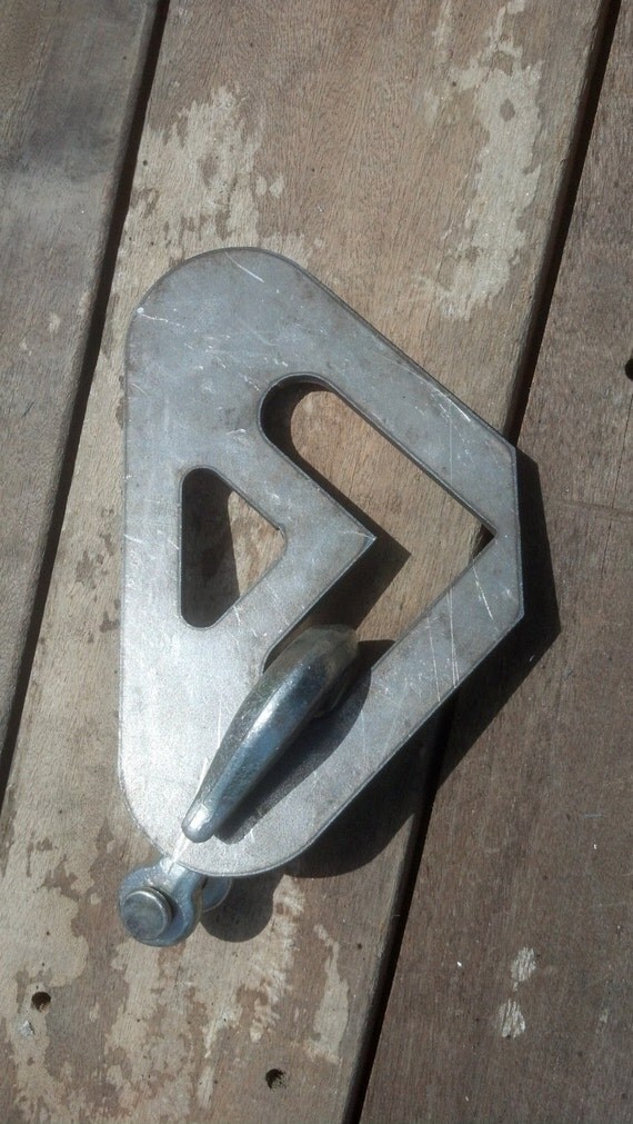 3/8 Chain Hook Plate for Equipment Trailer Tiedowns