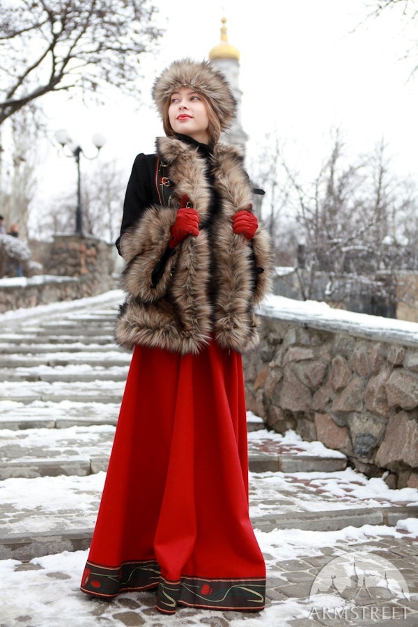 DISCOUNTED PRICE Short Fur Coat Russian Seasons