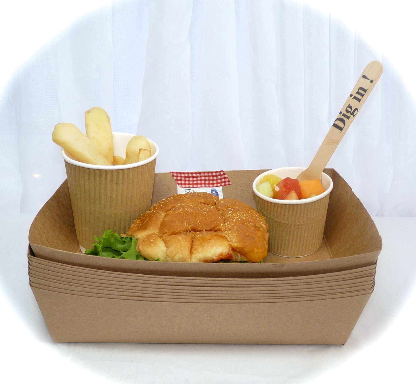 Kraft Food/ Lunch Trays 30 Ready To Serve Trays by LolaLovesAparty