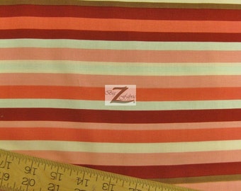Stripe Domestic Diva By Riley Blake 100% Cotton Fabric - 45" Width Sold By The Yard (FH-706)
