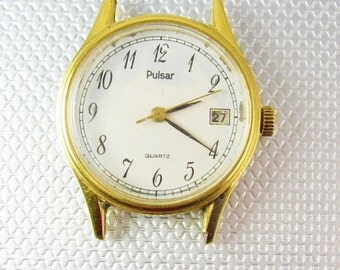 Montre Bracelet Pulsar Pour Homme - Mouvement à Quartz - Occasion En Bon état