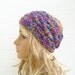 Women Knit Headband, Hand Knitted Cabled Headband, Purple Pink Yellow Ear Warmer. Women Ski Headband, Clickclackknits