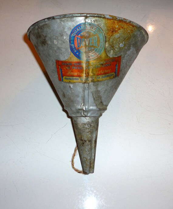 Dover Funnel Antique Galvanized