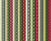 60% OFF SALE Modern Digital Backgrounds Christmas Papers Modern Scrapbooking Digital Holiday Xmas Green Red Reindeer Il_170x135