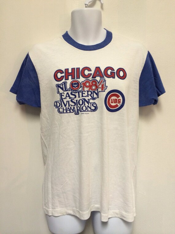 Vintage CHICAGO CUBS T-shirt 1984 Original by sweetVTGtshirt