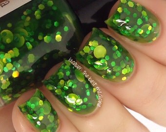 Lucky Day handmade custom nail polish from Glimmer by Erica