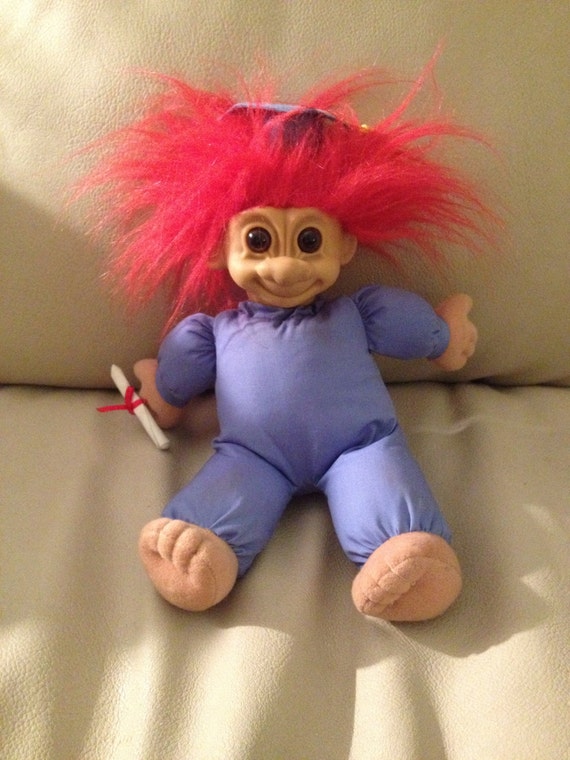 graduation troll doll