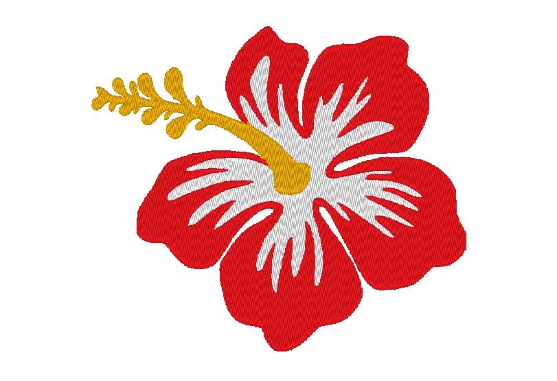 Beautiful hibiscus embroidery design Beautiful hibiscus embroidery design