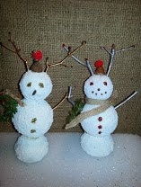 REINDEER SNOWMEN by Karris Handmade Crafts