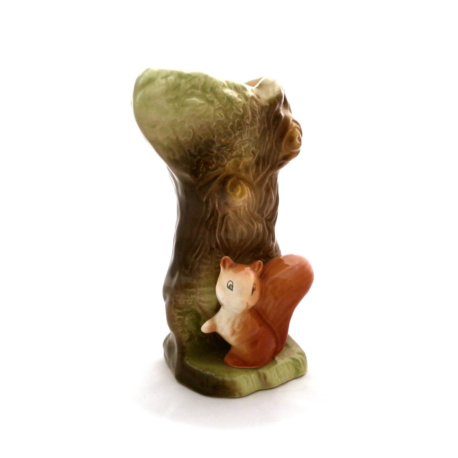 Eastgate Squirrel Vase 67 Tall Squirrel Planter by TwoTimeVintage