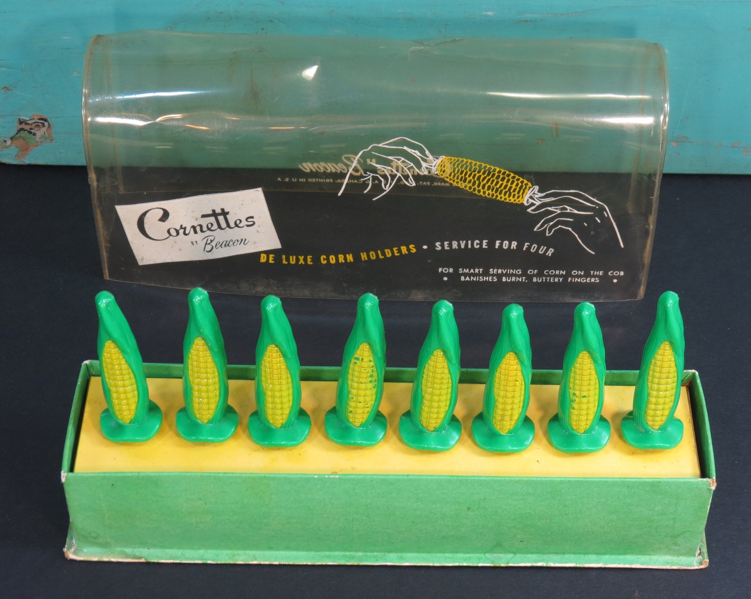 By Beacon Vintage Corn Holders in Original Package
