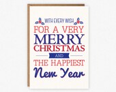 Christmas Greeting Card - Christmas Wishes - Holiday Greeting Card - Happy New Year Card Il_170x135