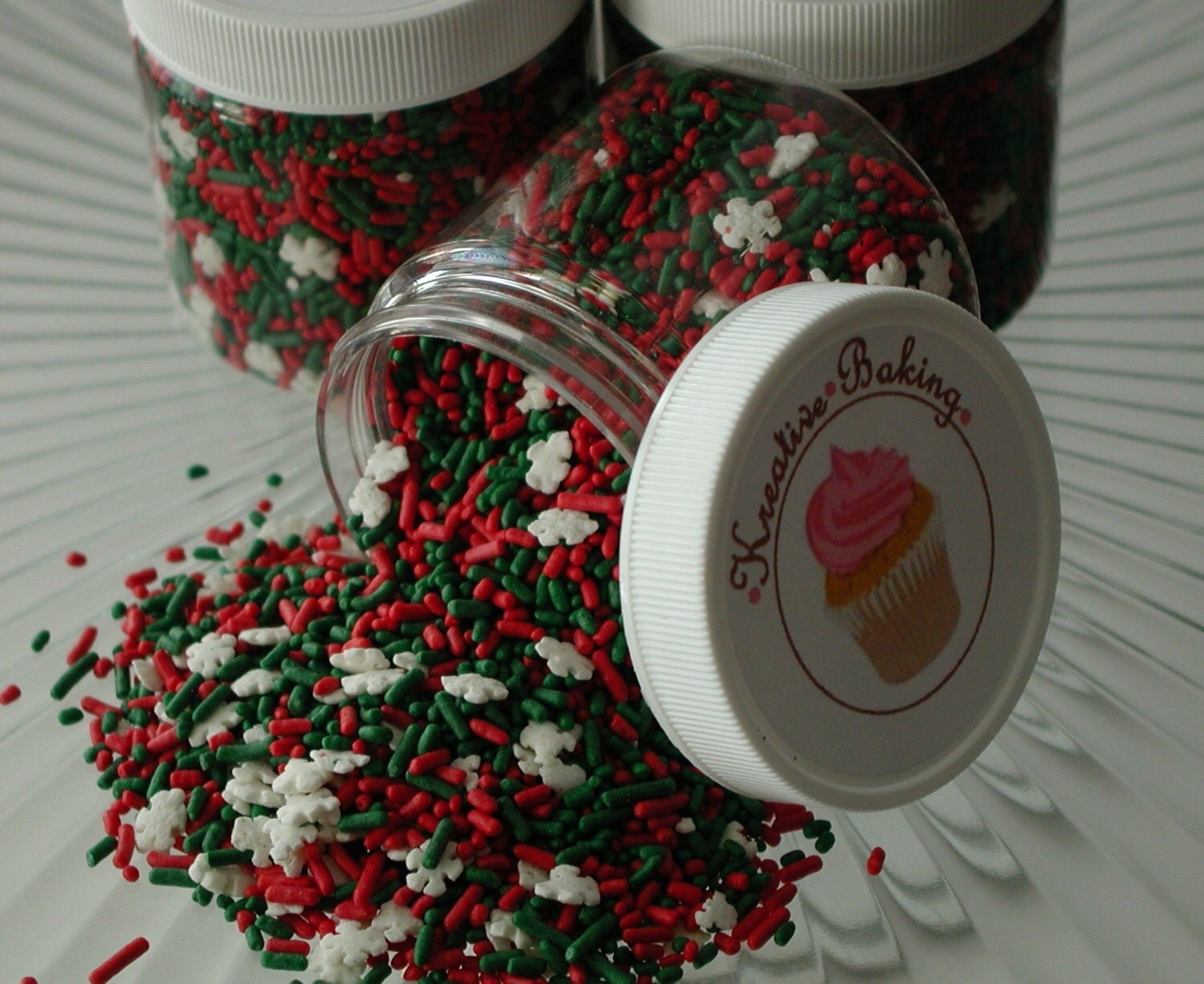 Noel Blend Sprinkle Mix are perfect on Christmas cookies