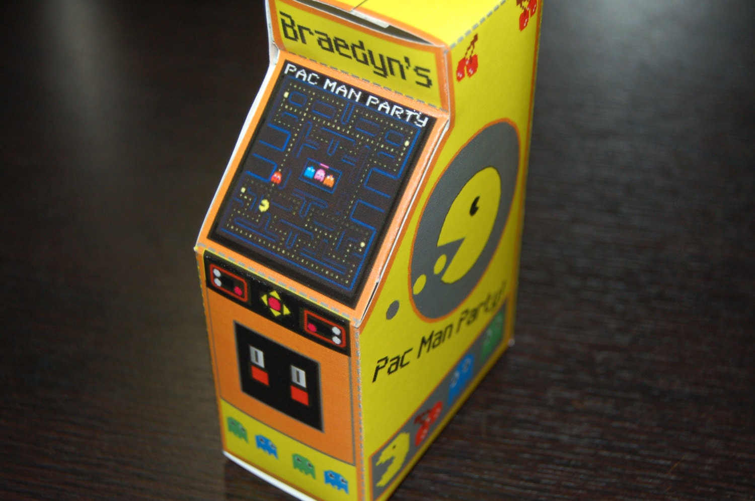 Personalized PRINTABLE Retro inspired Arcade Machine Party