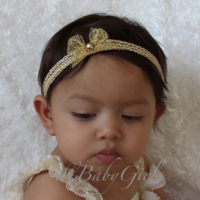 golden bow crochet headband with pearl for by allbabygirls headband crochet headbands beautiful by allbabygirls golden bow crochet headband with pearl for by allbabygirls headband crochet headbands beautiful by allbabygirls