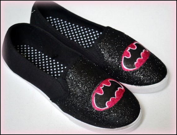 custom batman sneakers