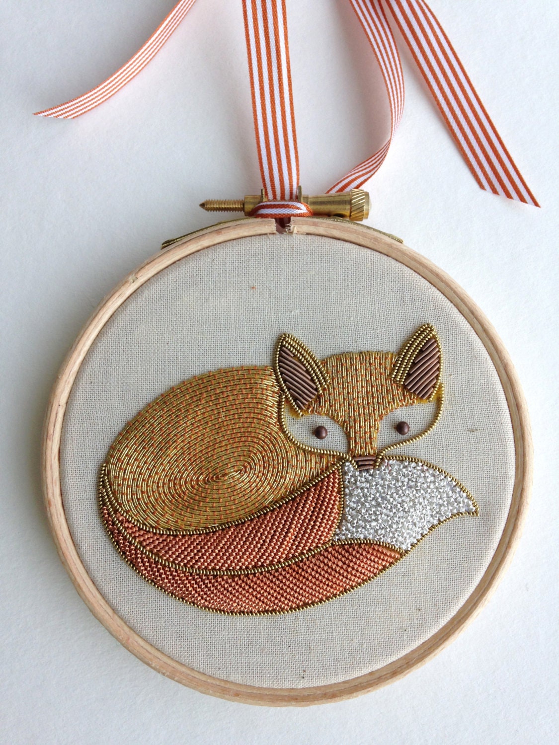Download Metalwork Embroidery Fox Kit