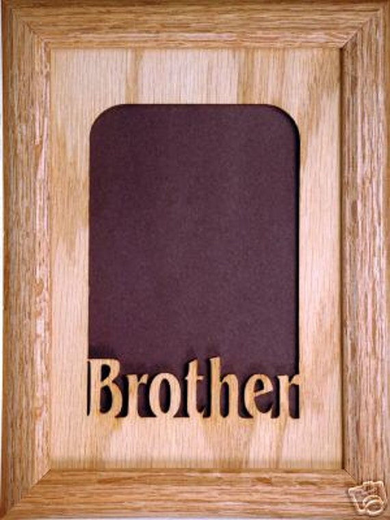 Brother Oak Picture Frame 5x7