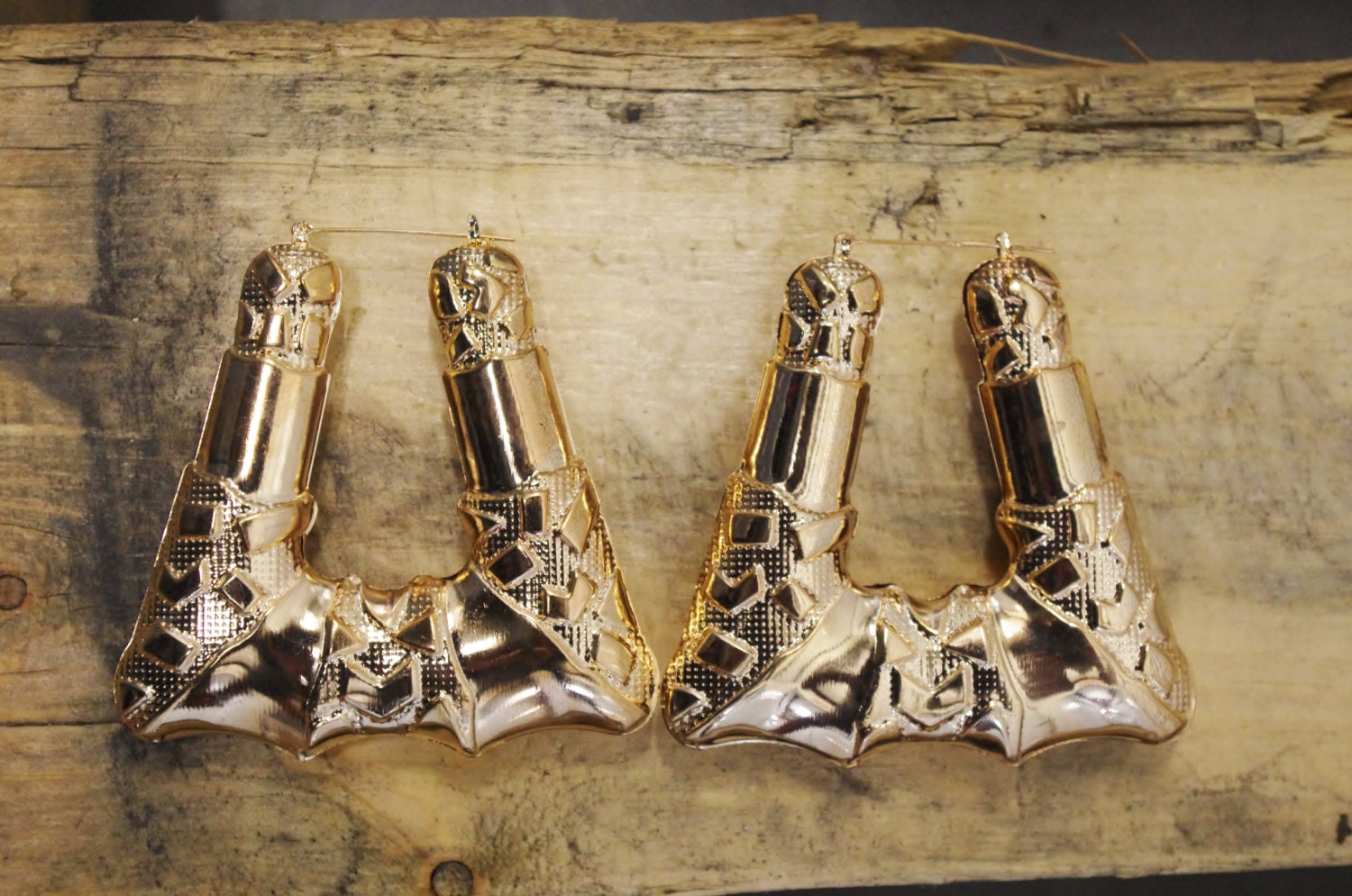 bamboo earrings square