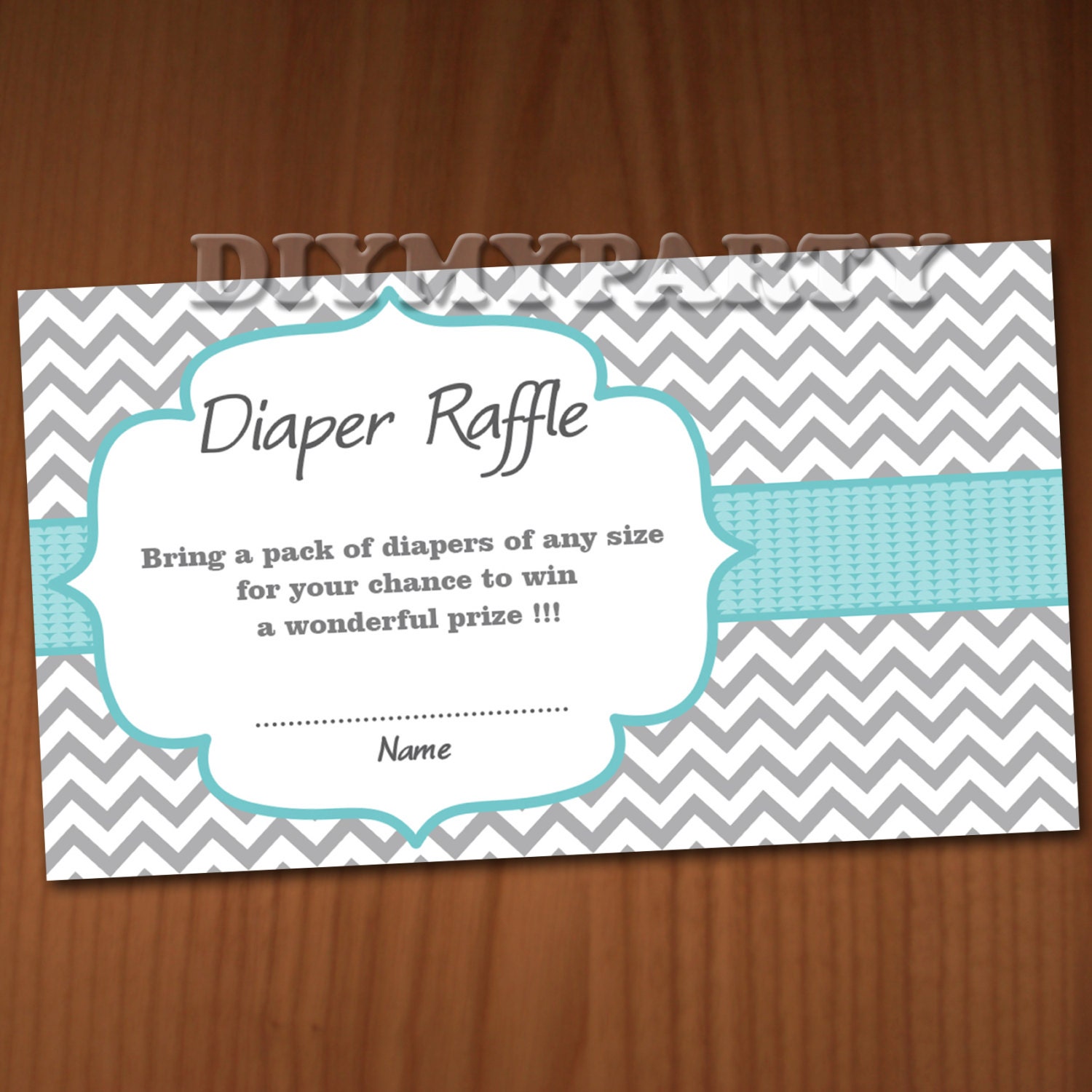 Free Printable Diaper And Wipe Raffle