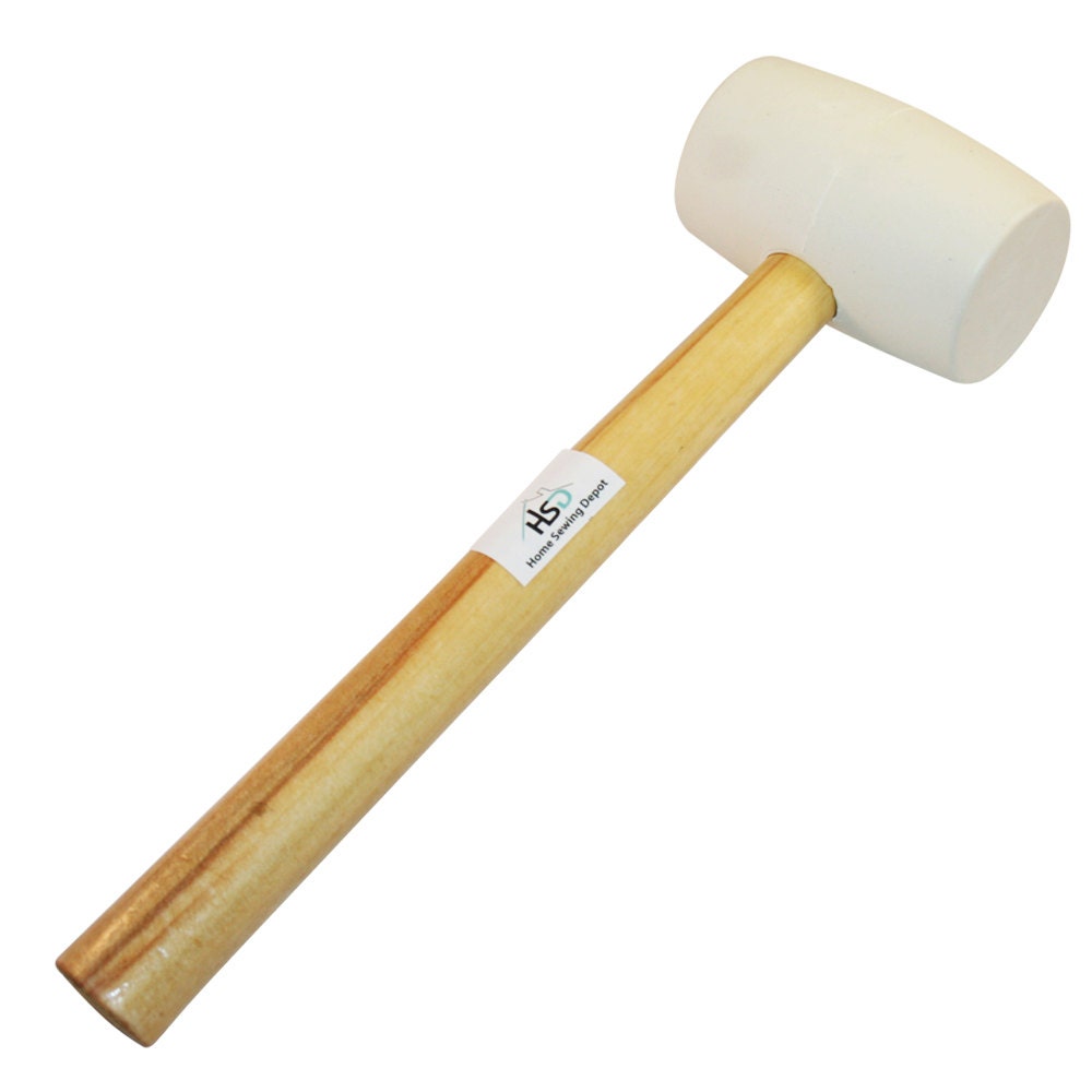 Rubber Mallet with Wood Handle Upholstery Supplies 4-DH44107