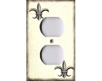 Fleur De Lis Outlet Cover