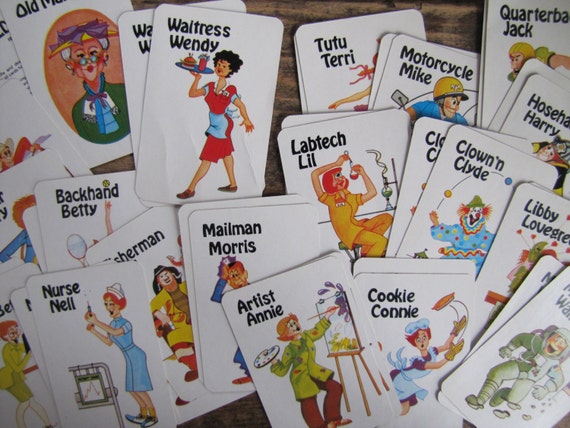 old windows card game with old maid