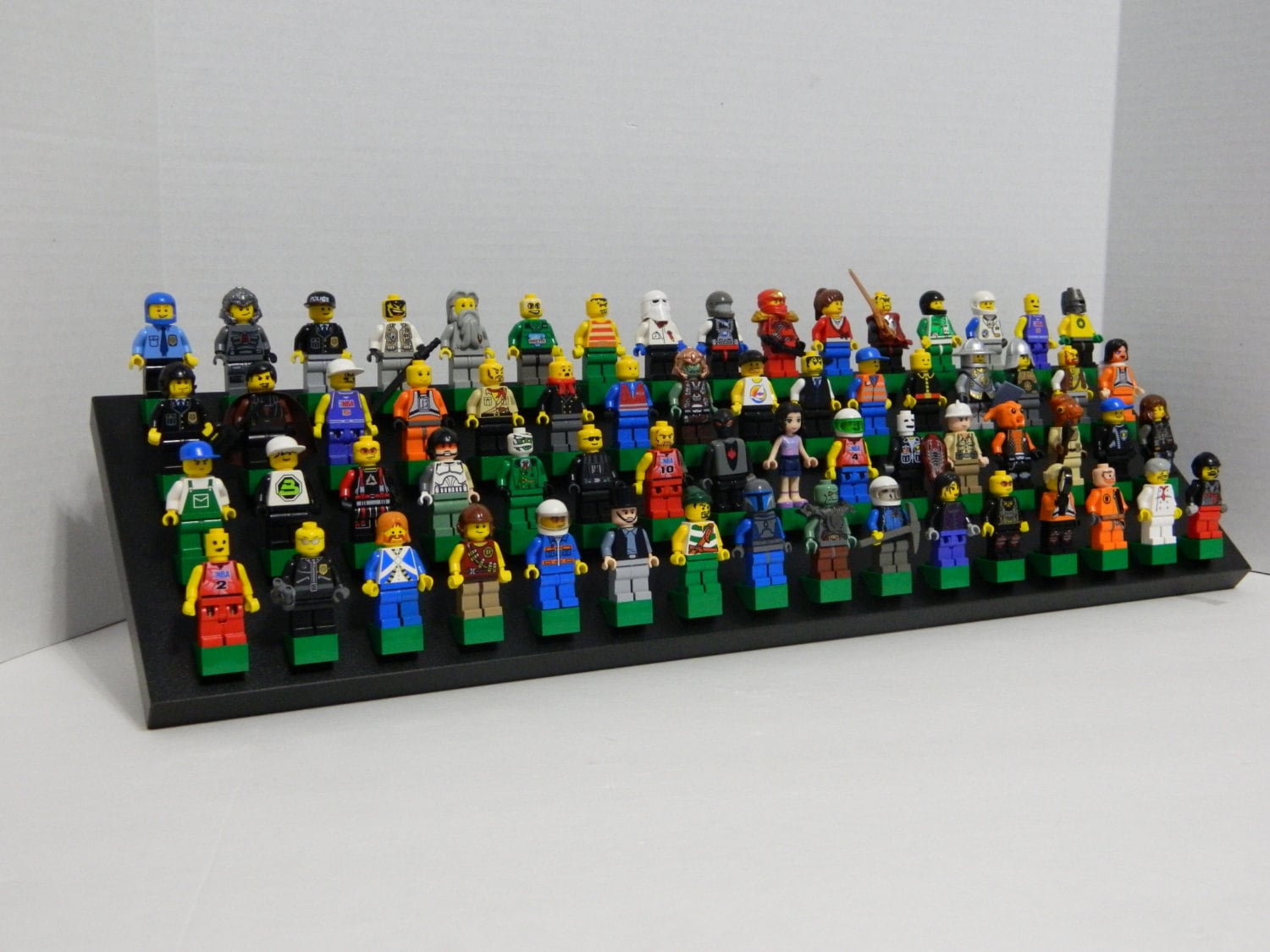 Handmade stand Display for LEGO minifigure by MissIrisCreations