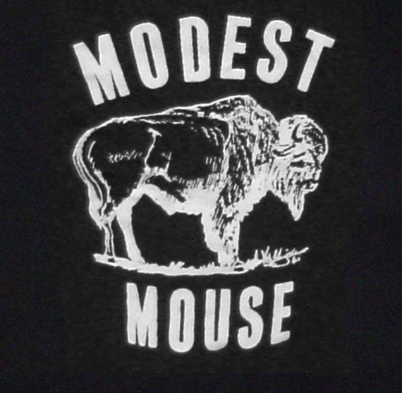 Modest Mouse indie rock band logo t shirt S 3XL by Punkedelik