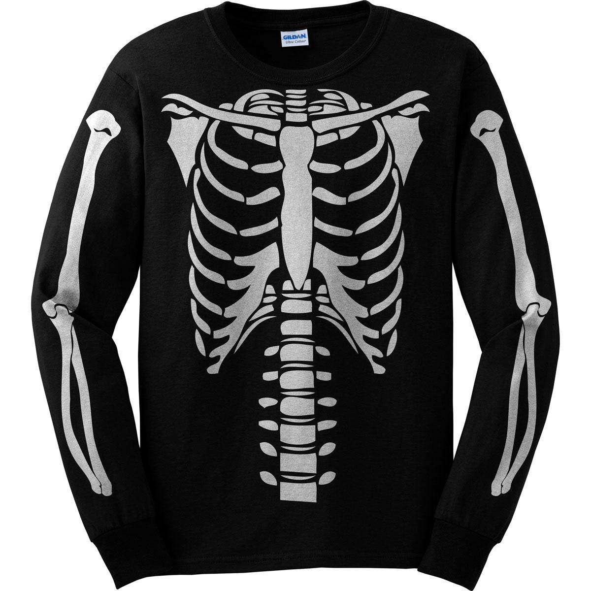 skeleton end and shirt