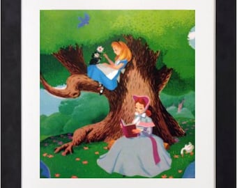 Items similar to Quote Art Print 8x10 - Alice in Wonderland - Free U.S ...