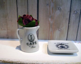 French Style Miniature Jug for Dollhouse 1:12 scale