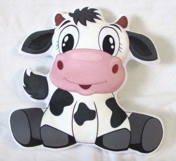 cow shaped pillow