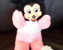 vintage minnie mouse stuffed animal