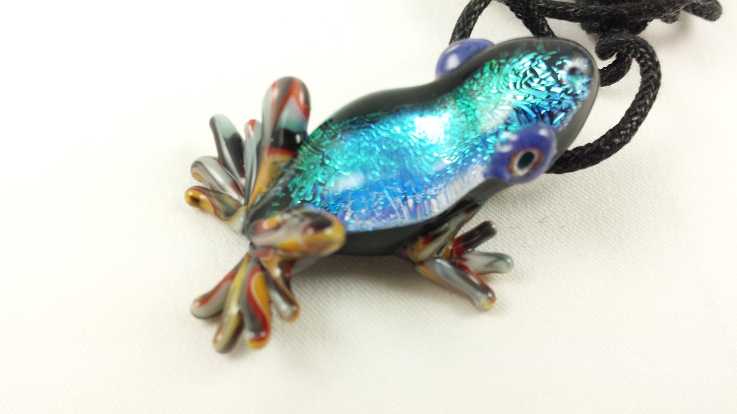 Frog Glass Necklace