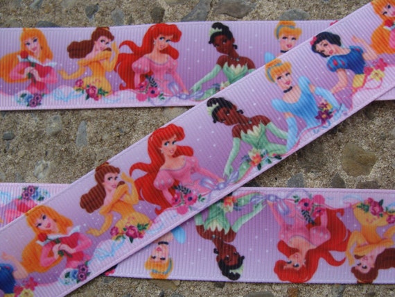 Princess Ribbon Disney Princess Ribbon Printed Ribbon 1