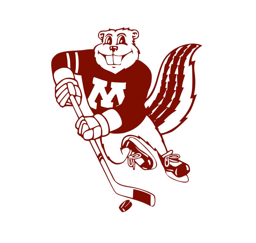 Minnesota Gophers Hockey Decal