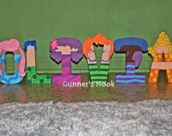 Popular items for character letters on Etsy