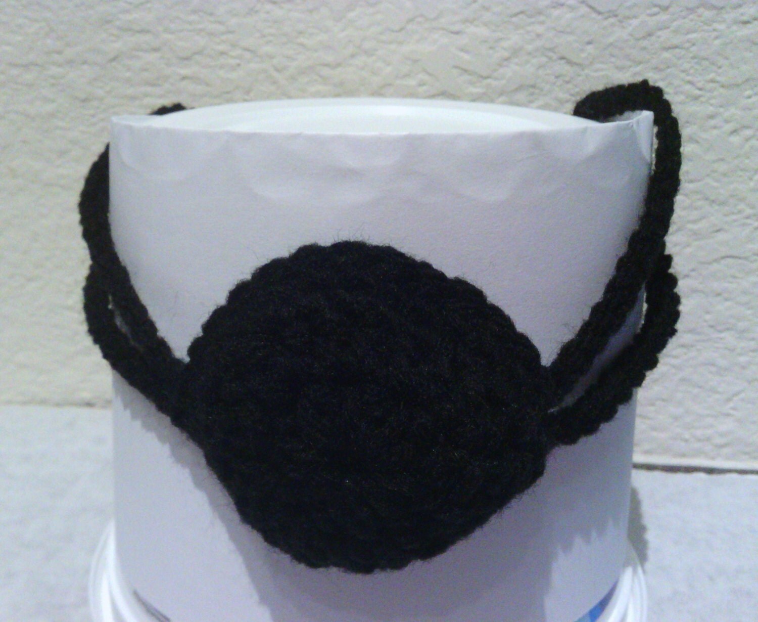 Crochet Black Nose Warmer Nose Cozy Nose Cover by CraftsByCali