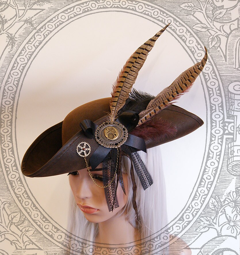 tricorn hat for sale etsy